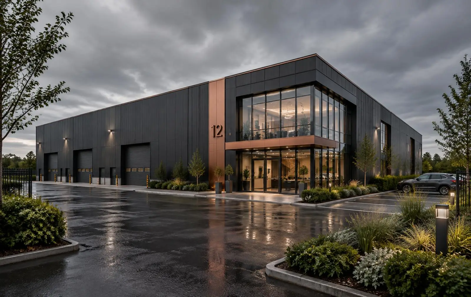 Illustrative industrial asset — future vision